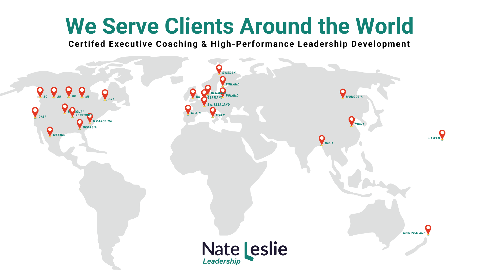 LESLIE LEADERSHIP current global client reach 2025
